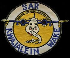 USN SAR Kwajalein Wake Island Transport Service Patch S-18 picture