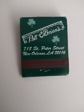 Vintage Matches From Pat O Briens French Quarter New Orleans La. picture
