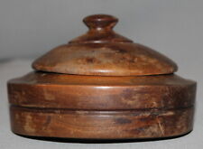 VINTAGE ROUND WOOD BOX  picture