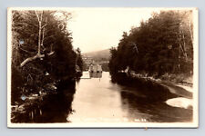 c1910 RPPC Otter Creek Falls Proctor Vermont VT Real Photo Postcard picture