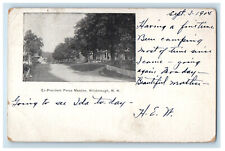 1904 Ex President Pierce Mansion Hillsborough NH PMC Antique Posted Postcard picture