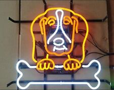 Dog Bone Grooming Neon Sign Light Lamp Poster Cave Collection Decor 24