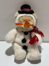 Starbucks Vintage 1999 Bearista 8th Edition in the Collection Snowman Teddy Bear picture