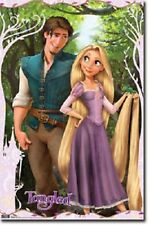 2010 DISNEY MOVIE TANGLED RAPUNZEL AND FLYNN RIDER 22x34 NEW POSTER  picture