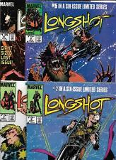 LONGSHOT #2 #4 #5 #6 1985-1986 VERY FINE 8.0 4994 picture