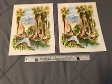 Southern California Art 1967 Vintage Menu’s. Unfolded, NM/M. picture