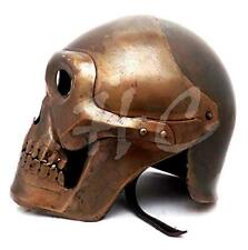 Medieval Skeleton Armour Helmet Viking Mask Spectacle Roman Knight Helmets Ru... picture