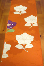 Artist Pretty Flowers Furisode Kimono Fabric 100% Silk 46