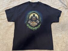 Harley Davidson Motorcycle Men’s T-Shirt Irish Leprechaun Size XL Massachusetts picture