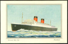 Cunard White Star Liner RMS Mauretania to NY abstract of log 1952 picture
