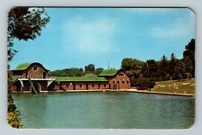 Syracuse NY-New York, Onondaga Park Swimming Pool, Vintage Postcard picture
