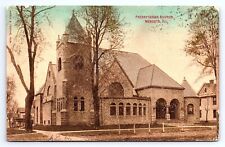 Postcard Mendota Illinois Presbyterian Church IL c.1910 picture