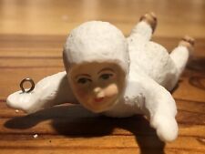 Vintage German Snow Baby Ornament. Year Unknown picture