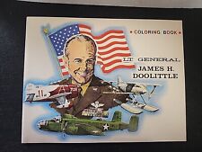 Lt. General James Doolittle 3 Star General Activity Color Book Soft Bound picture