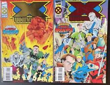 X-Universe #1 #2 • KEY 1st Appearance Of Empath Age Of Apocalypse (Marvel 1995) picture
