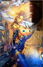 Grimm Fairy Tales V2 # 81 Metal - John Royle Topless Spacepunk Cover NM- / LE 20 picture