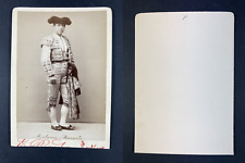 Spain, Seville, bullfighter Antonio Reverte, photo. E. Beauchy Vintage Print, T picture