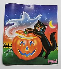 Lisa Frank card board Mini Poster 80’s Halloween Handouts Cat Pumpkin Ghost  picture