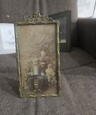 Antique French Brass Ornate Frame picture