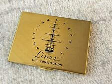 VINTAGE American Export Lines S.S. Constitution Cigarette Case by Elgin Beauty picture