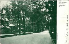 1906. SCHENECTADY, NY. ELLIS RESIDENCE, ON UNION STREET. POSTCARD. picture