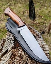CUSTOM HANDMADE SPRING STEEL 5160 FULL TANG HUNTING BOWIE KNIFE SURVIVAL KNIFE picture