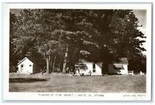 c1950's Cabins At Pine Grove Route 16 Sterling Ottawa Canada RPPC Photo Postcard picture