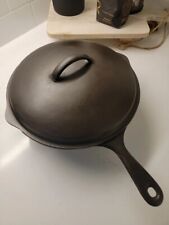 Wagner Cast Iron Chicken Fryer With Lid - Fully Restored picture