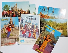 Vintage Disneyland Guide Book Spring 1970 Map Brochure  & Postcards picture