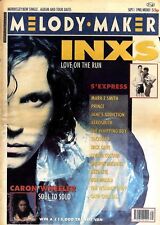 K1 MELODY MAKER NEWSPAPER COVER PAGE 15X11 INXS 1/9/1990 picture