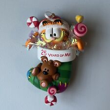 Garfield Christmas Ornament 25 Years Of Me Carlton Cards 2003 25th Anniversary picture
