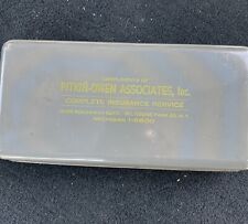 Vintage Insurance Agent Metal Lock Box New York City picture
