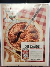 Vintage Life Magazine Advertising 1953 Chef BOY-AR-DEE Spaghetti 11