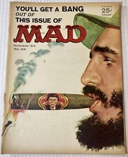 Vintage MAD Magazine Alfred E. Neuman Fidel Castro Cover #82 October 1963 Issue picture