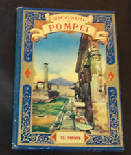 Ricordo Di Pompei ITALY Book of 32 Color Photos -  Post Card Sized 1920s-1930s picture