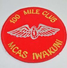 Authentic Original 1970's USMC 100 Mile Club Patch picture