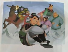 Extremely Rare Disney's Cast Lithograph 