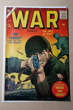WAR COMICS #49 (1957) Atlas Comics Silver Age War Comic Last Atlas Issue picture