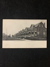 UDB SELLERSVILLE PA ROW OF RESIDENCES ON GREEN STREET EARLY POSTCARD VTG Free Sh picture
