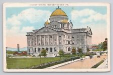 Postcard Court House Wilkes Barre Pennsylvania 1936 picture