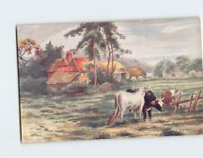 Postcard Beautiful Farm Scene picture