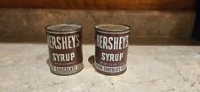 2 vintage hershey syrup 5.5 Oz  picture
