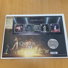 Hard to obtain extremely rare Queen commemorative stamp medal serial number picture