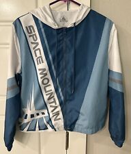 Disney Parks Space Mountain Jacket Hooded Magic Kingdom Tomorrowland Gently Used picture