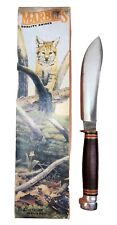 Marbles NW Big Game Skinner with Leather Handle Expert II Fixed Blade Knife USA  picture