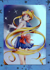 Sailor Moon Doujin Card Rainbow Holo Foil 137 Sailor Moon Posing picture