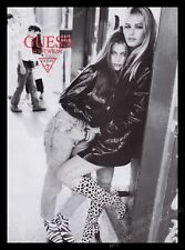 Guess 1990s Print Advertisement 1995 Footwear Shoes School Girls Legs Boots picture