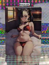 Holofoil Sexy Anime Card ACG Lewds - Poke Trainer Series - Marnie 1 picture