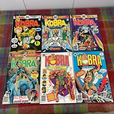 Kobra 1-7 Complete Set (7 Books) - DC Comics - 1976 Lot VG/FN picture