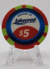 Lakecrest Hotel Casino Ardmore Oklahoma 2024 $5 Chip 